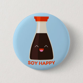 Macaron Rond 5 Cm Soy Happy Cute Soy Sauce Foodie