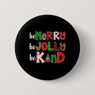Macaron Rond 5 Cm Soyez Joyeux Soyez Jolly Soyez Joyeux Enseignant N
