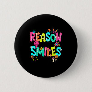 Macaron Rond 5 Cm Soyez la raison pour laquelle quelqu'un sourit auj