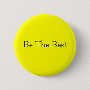 Macaron Rond 5 Cm Soyez le meilleur bouton