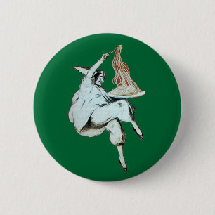 Macaron Rond 5 Cm SPAGHETTI PARTY ITALIAN KITCHEN, RESTAURANT rouge