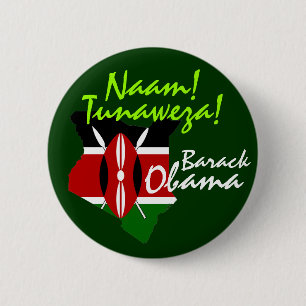 Macaron Rond 5 Cm SPECIAL : Naam ! Tunaweza !