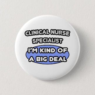 Macaron Rond 5 Cm Spécialiste des urses cliniques... Enfant de Big D