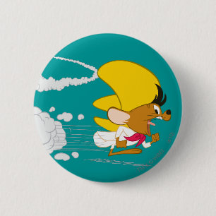 Macaron Rond 5 Cm SPEEDY GONZALES™ en couleur