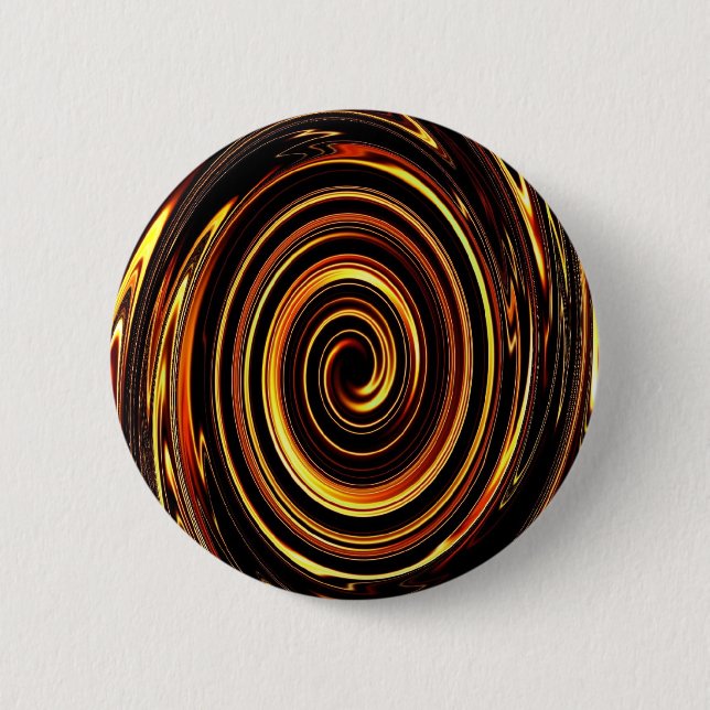 Macaron Rond 5 Cm Spirale de feu - II (Devant)