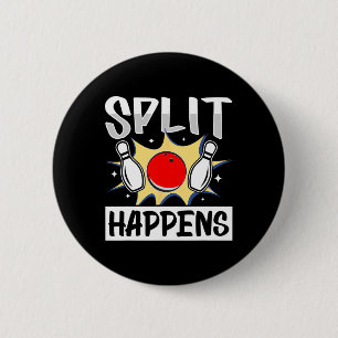 Macaron Rond 5 Cm Split Happy - Hilarious Bowling dire