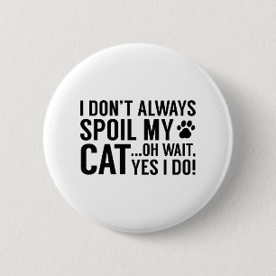 Macaron Rond 5 Cm Spoil mon chat