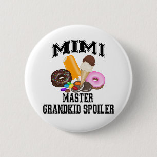 Macaron Rond 5 Cm Spoiler Mimi de Grandkid