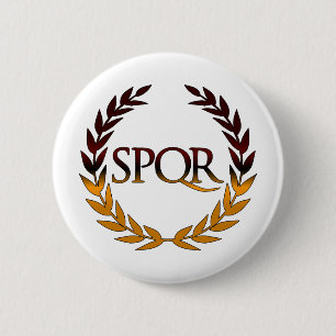 MACARON ROND 5 CM SPQR