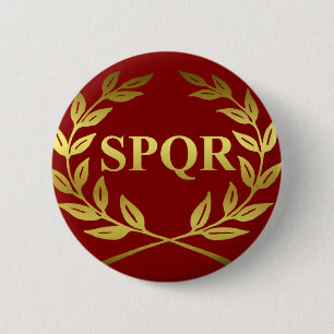 MACARON ROND 5 CM SPQR