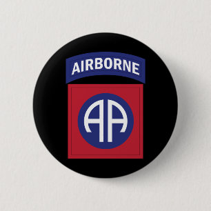 Macaron Rond 5 Cm SSI - 82e division aéroportée