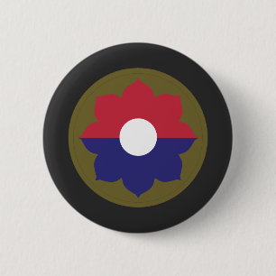 Macaron Rond 5 Cm SSI - 9e division d'infanterie