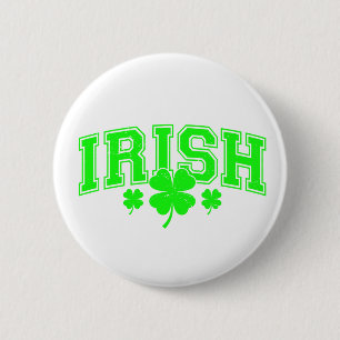 Macaron Rond 5 Cm St Patrick's Day Chic irlandais