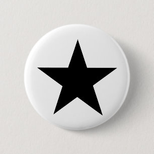 Macaron Rond 5 Cm Star Black Le MUSÉE Zazzle Cadeaux