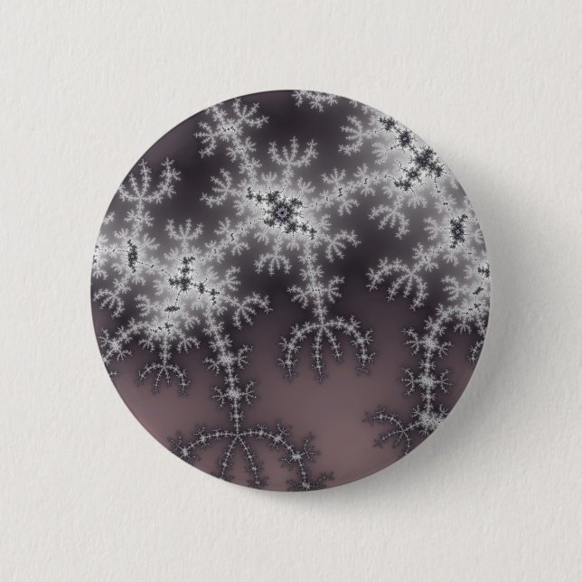 Macaron Rond 5 Cm StarDust - Fractal (Devant)
