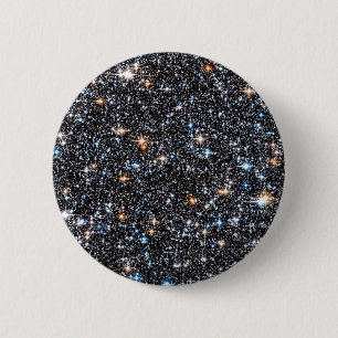 Macaron Rond 5 Cm Stars In The Milky Way's Galactic Bulge.