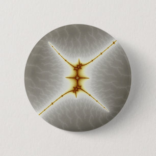 Macaron Rond 5 Cm StarX - bouton de fractale