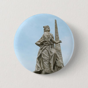 Macaron Rond 5 Cm Statue de la Force à Bamberg