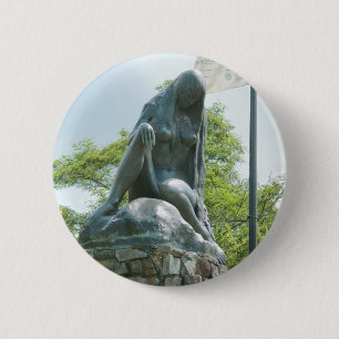 Macaron Rond 5 Cm Statue de Lorelei