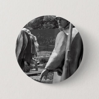Macaron Rond 5 Cm statut de combattants de Guerre de Corée