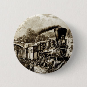 Macaron Rond 5 Cm Steam engine locomotive history