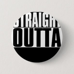 MACARON ROND 5 CM STRAIGHT OUTTA CUSTOM YOUR TEXT HERE