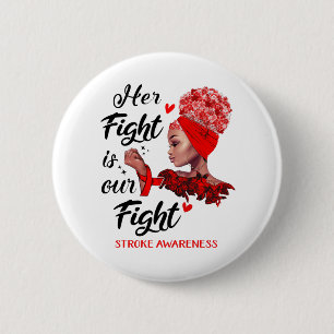 Macaron Rond 5 Cm Stroc Conscience Son combat est notre combat