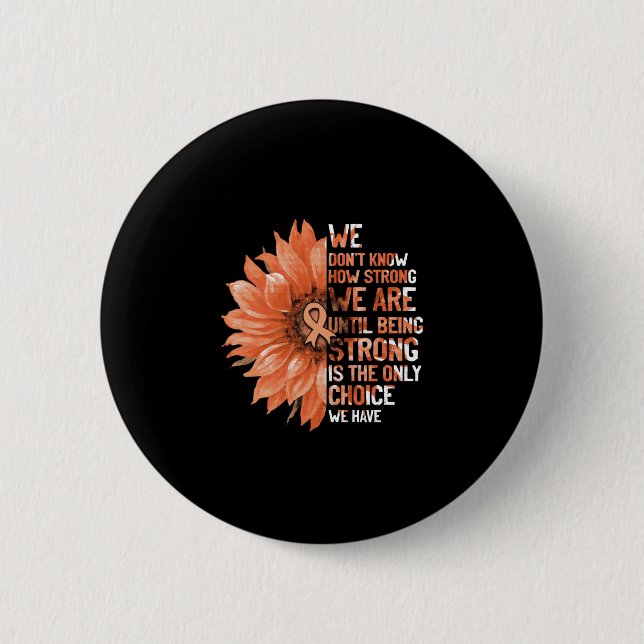 Macaron Rond 5 Cm Strong Is The Only Choice (Devant)