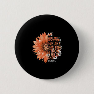 Macaron Rond 5 Cm Strong Is The Only Choice Uterine Cancer Awareness