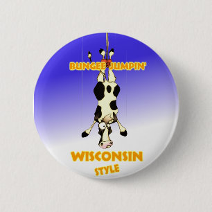 Macaron Rond 5 Cm Style de Jumpin le Wisconsin de Bungee