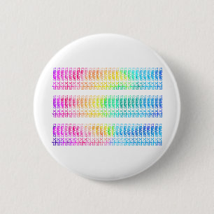 Macaron Rond 5 Cm Subtil 67 Six Sept Brainrot Message Caché Gen Al