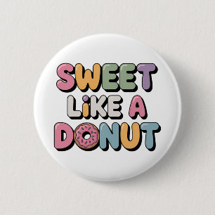 Macaron Rond 5 Cm Sucré comme une beigne Enfant
