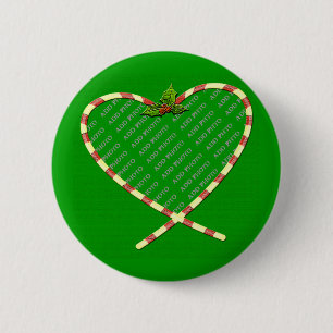 Macaron Rond 5 Cm Sucre de canne Coeur de votre photo