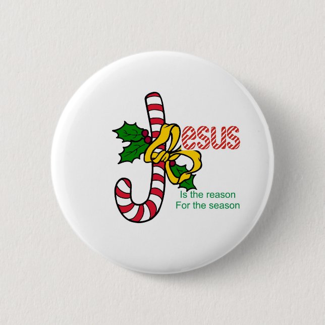 Macaron Rond 5 Cm Sucre de canne de Jésus (Devant)