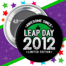 Super depuis 2012 Leap Année Jour Février 29 Anniv