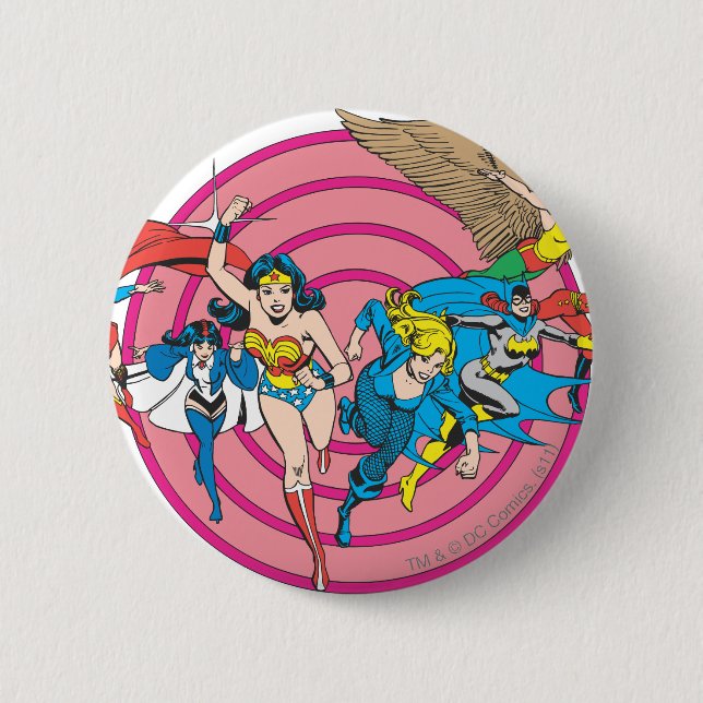 Macaron Rond 5 Cm Super Powers™ Collection 8 (Devant)