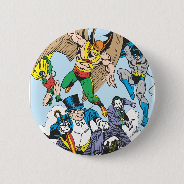 Macaron Rond 5 Cm Super Powers™ Collection 9 (Devant)