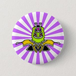 Macaron Rond 5 Cm Super Weirdo (colors)