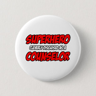 Macaron Rond 5 Cm Superhero...Conseiller