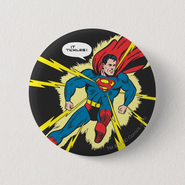 Macaron Rond 5 Cm Superman #32 (Devant)