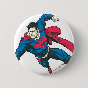 Macaron Rond 5 Cm Superman 4