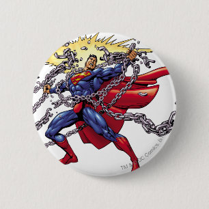 Macaron Rond 5 Cm Superman 52