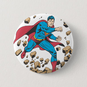 Macaron Rond 5 Cm Superman 62