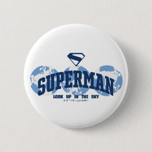 Macaron Rond 5 Cm Superman dans le monde
