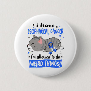 Macaron Rond 5 Cm Support Esophageal Cancer Awareness Ribbon Toxits