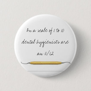 Macaron Rond 5 Cm Sur une échelle de 1 aux hygiénistes 10dental…