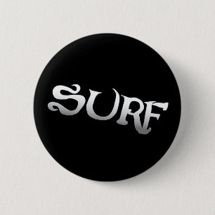 Macaron Rond 5 Cm Surf noir
