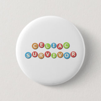 Macaron Rond 5 Cm Survivant coeliaque