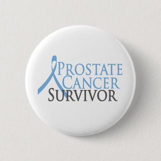 Macaron Rond 5 Cm Survivant de cancer de la prostate