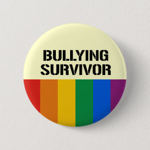 MACARON ROND 5 CM SURVIVANT DE INTIMIDATION